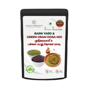 Kuthiraivali or Barnayard & Green Gram Mix
