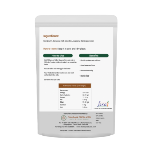 Millet Banana Pancake