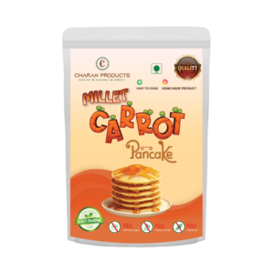 Millet Carrot Pancake